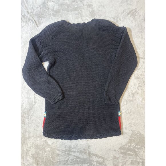 Beldoch Popper Home Sweet Home Ugly Christmas Sweater Women’s GrannyCore Medium - Picture 9 of 9